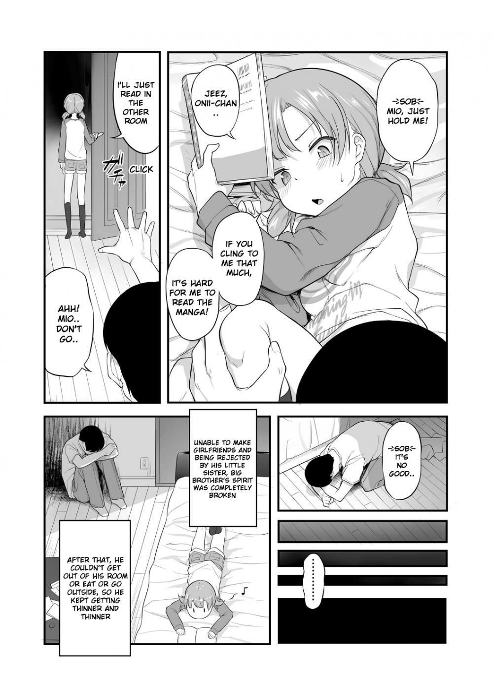 Hentai Manga Comic-What Kind of Weirdo Onii-chan Gets Excited From Seeing His Little Sister Naked?-Chapter 7-3